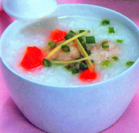 鲤鱼胡萝卜大米粥