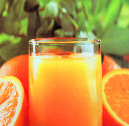 酸甜猕猴桃柳橙汁