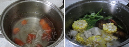 五行蔬菜汤做法步骤5-6