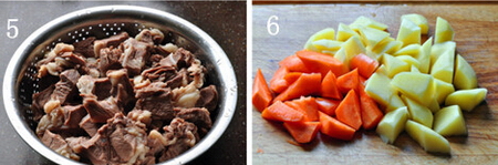 八宝豆豉焖羊肉步骤5-6