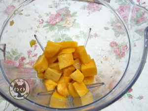 芒果青柠苏打水的做法步骤2