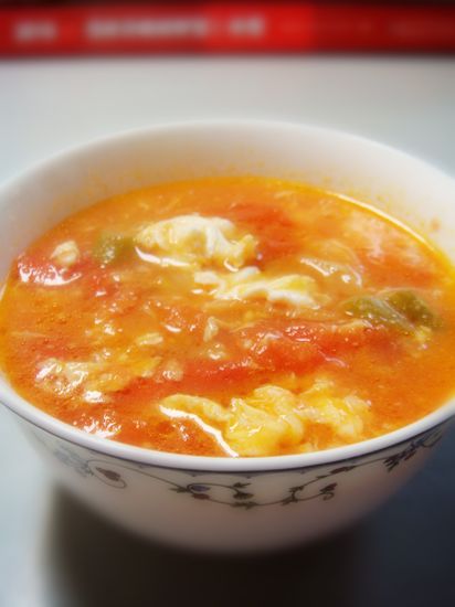 (图)西红柿鸡蛋汤