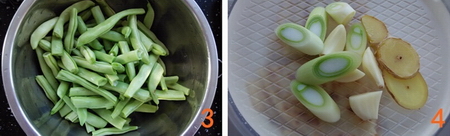 玉米豆角炖排骨的做法步骤3-4