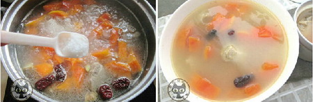 木瓜排骨汤做法步骤6