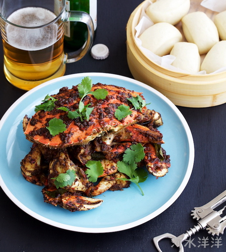 新加坡国菜黑椒蟹的做法