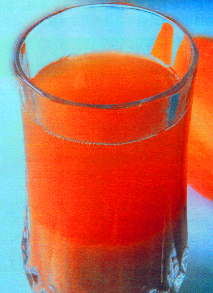 柳橙白菜果汁
