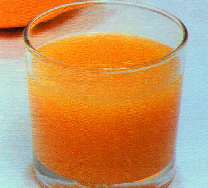 甜瓜芦荟橙子汁
