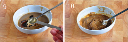 麻汁油麦菜步骤9-10