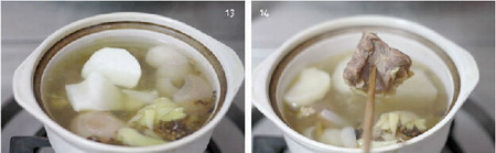 清炖牛肉粉丝汤做法步骤13-14