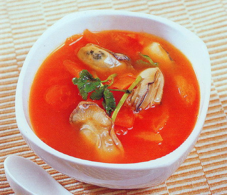 番茄牡蛎汤
