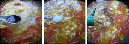 西红柿鸡蛋银鱼汤做法步骤10-12