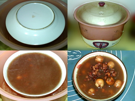 红豆薏米莲子粥做法步骤2