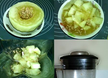 香瓜浓浆的做法步骤1