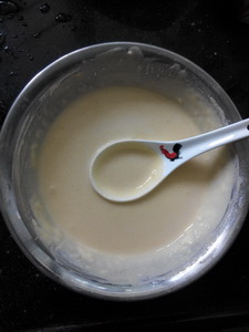 鲜奶玉米饼步骤2