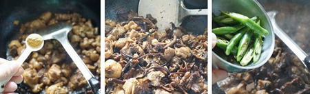 干锅版小鸡蘑菇步骤5-7