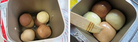 双色球蛋奶吐面包步骤11-12
