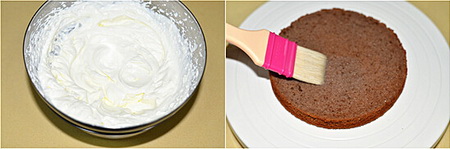 可可海绵奶油裸蛋糕步骤9-10