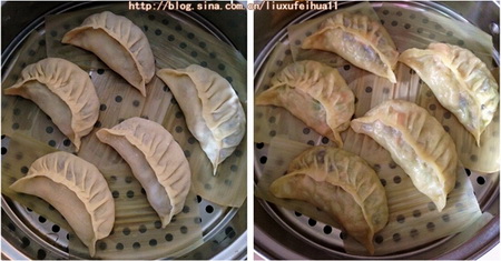 西葫芦鲜虾玉米面烫面蒸饺步骤10