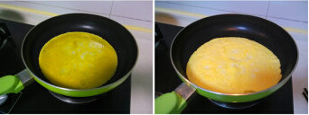 鲜香糯米蛋卷步骤3-4