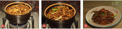 干锅茶树菇步骤13-15
