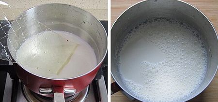 木瓜牛奶冻的做法步骤5-6