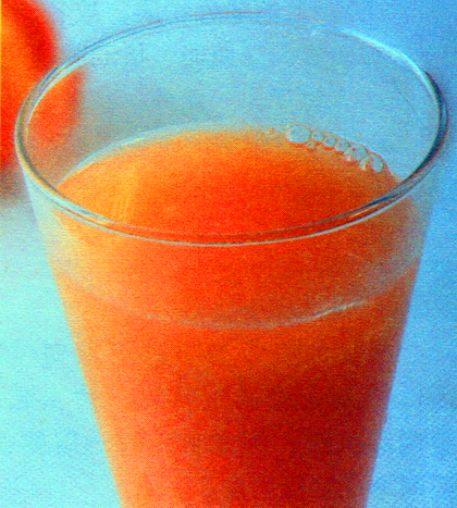 橙子豆浆果汁