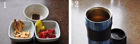 姜枣茶的做法步骤1-2