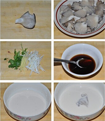 锅包蘑菇步骤1-6
