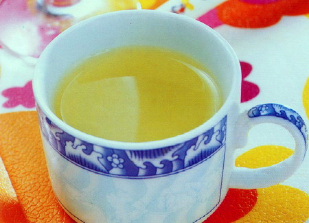 白葡萄姜蜜茶