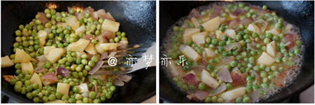 奶香豌豆浓汤步骤5-6