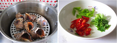 温拌海螺肉步骤1-2