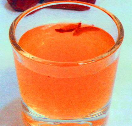 姜枣橘子汁