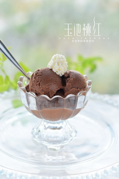 (图)巧克力冰激凌
