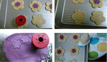 花朵紫薯小甜饼步骤7-9
