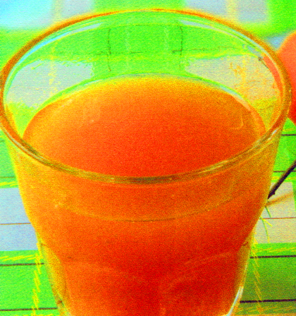 橘子苹果汁