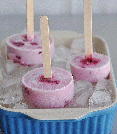 樱桃蜂蜜酸奶漩冰棒的做法步骤12