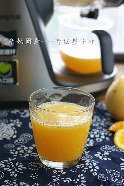 香橙梨子汁的做法
