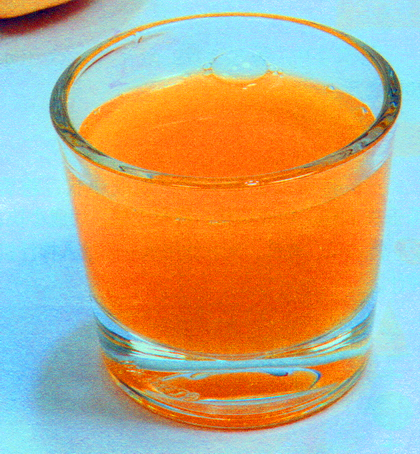 橘子雪梨汁