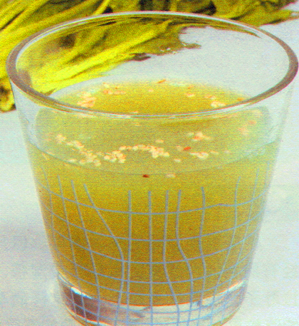 芝麻菠菜汁
