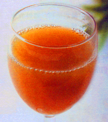 菠萝油菜汁