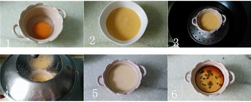蒸蛋羹做法步骤1-6
