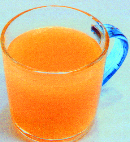 橘子杧果汁