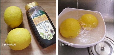 柠檬薄荷蜂蜜水做法步骤1