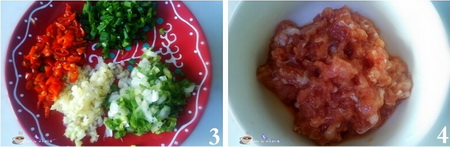 鱼香茄子煲做法步骤3-4