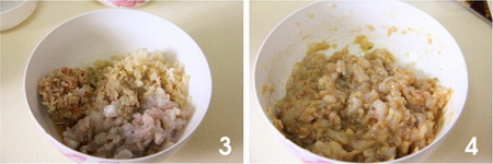 水晶虾仁月饼步骤3-4