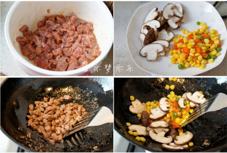 香菇牛肉焖步骤1-4