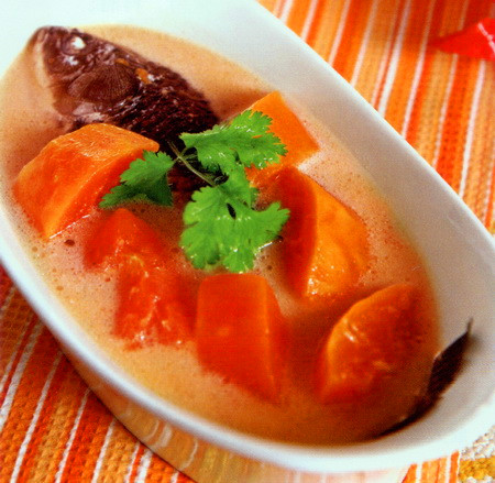 (1)鲫鱼木瓜汤