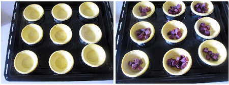 紫薯蛋挞步骤3-4