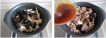 牛肉腐竹煲做法步骤9-10