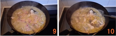 沸腾酸菜鱼步骤9-10